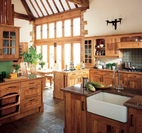 country style kitchen photos