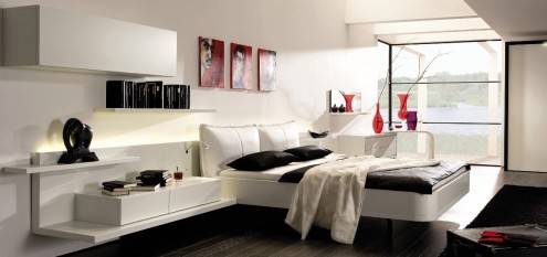 modern minimalistic bedroom
