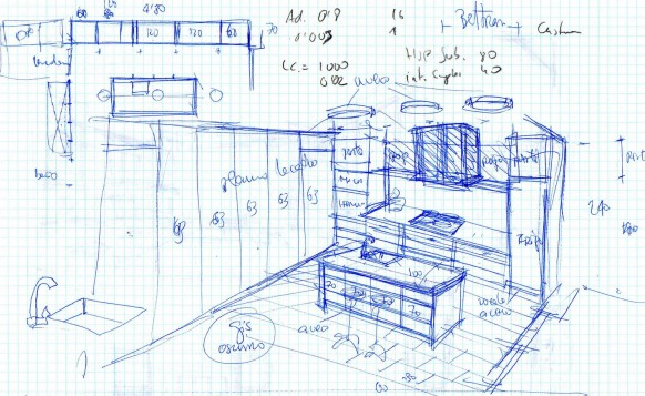 kitchen sketch