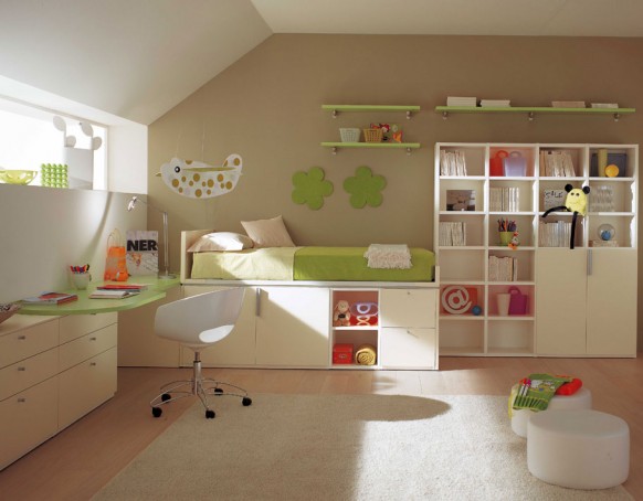 neat children rooms