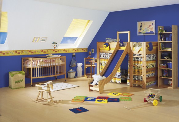 kids room slide