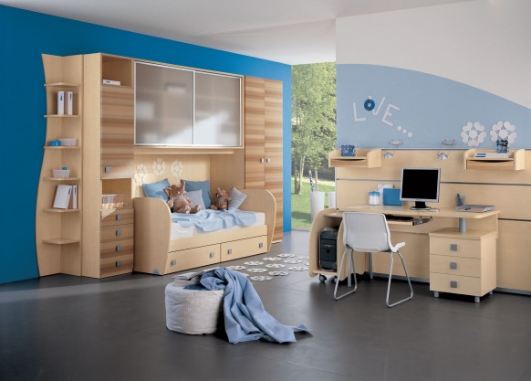 modern kids room