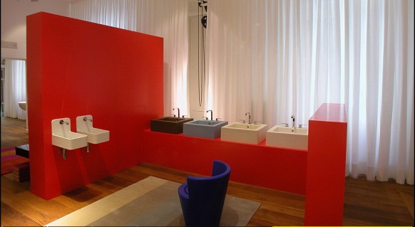 colourful bathrooms