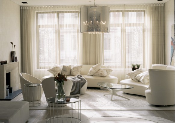 living room white