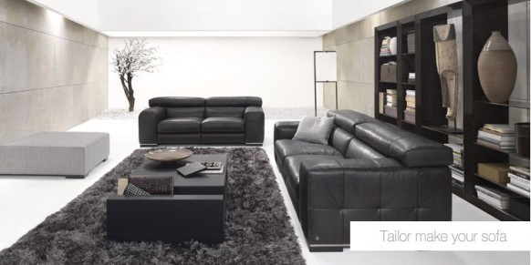 leather sofa set