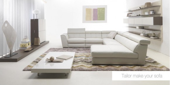 white sofa set