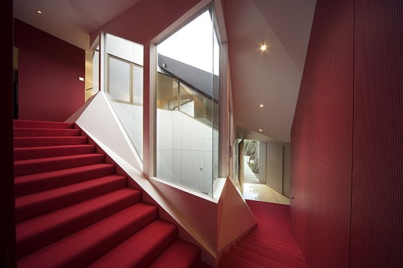 klein bottle house stairs