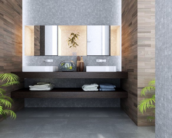 bathroom interiors