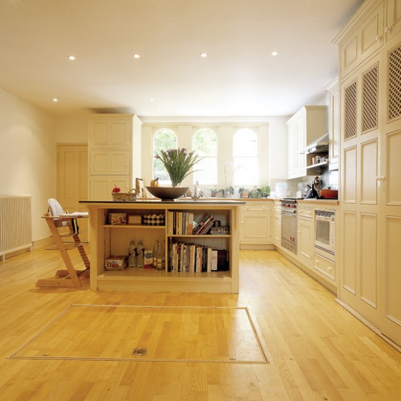 chic wine cellar