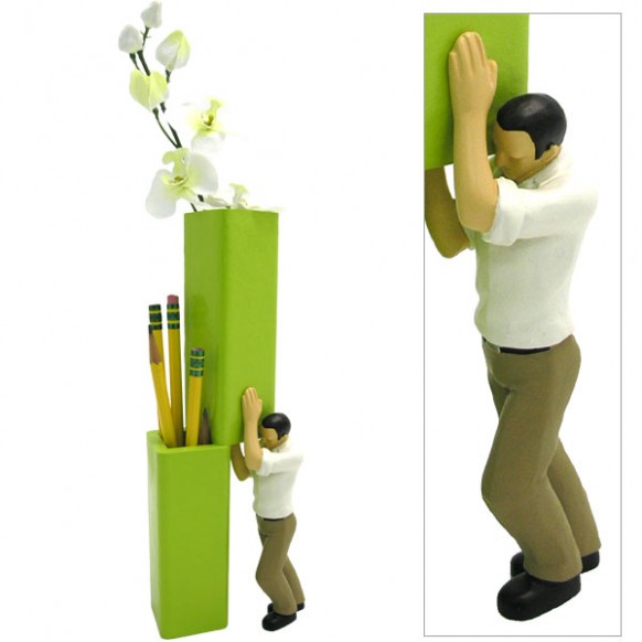 pencil-flower-holder