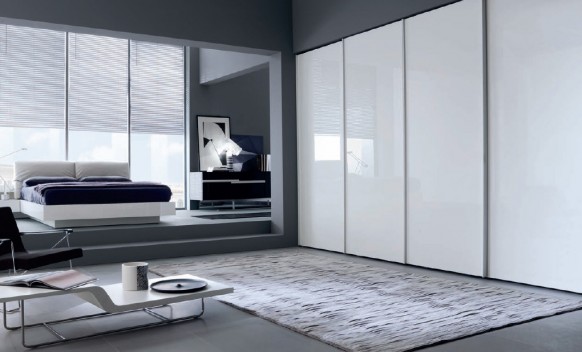 sliding door white wardrobe