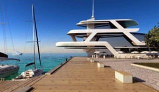 Rotating Sea Side Hotel in Croatia