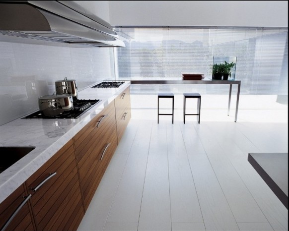 white kitchen