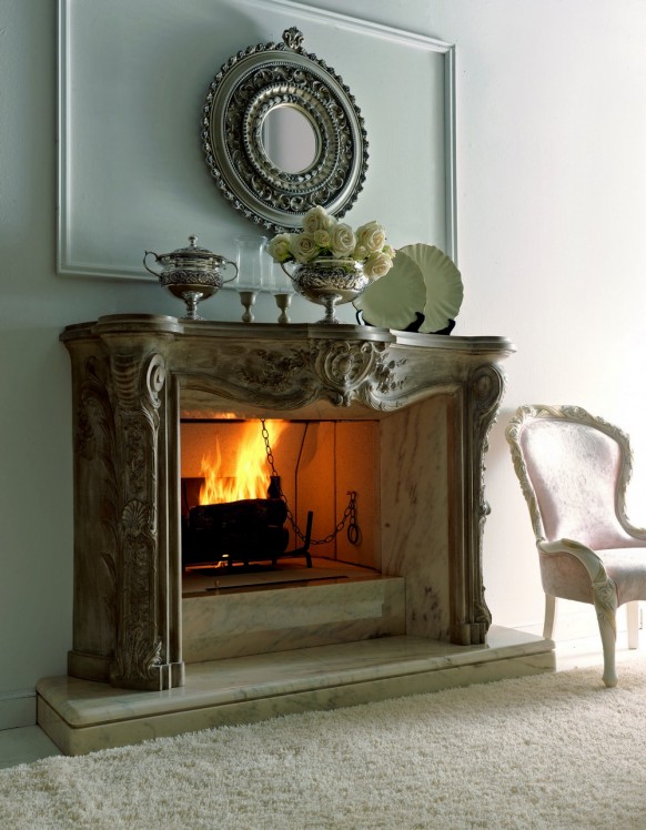 Italian fireplace