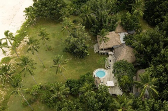 Private Island Seychelles - from top