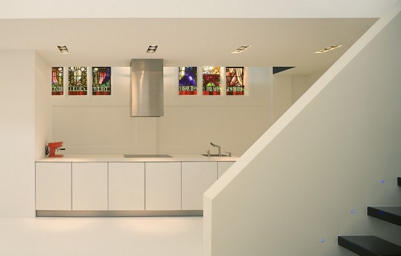 church remodeled- kitchen