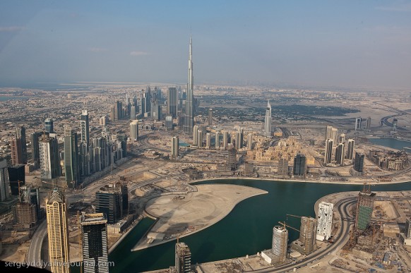 city of dubai- from the top