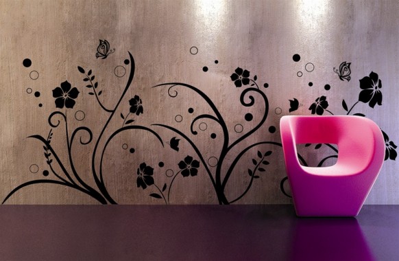 cool wall tat- abstract art