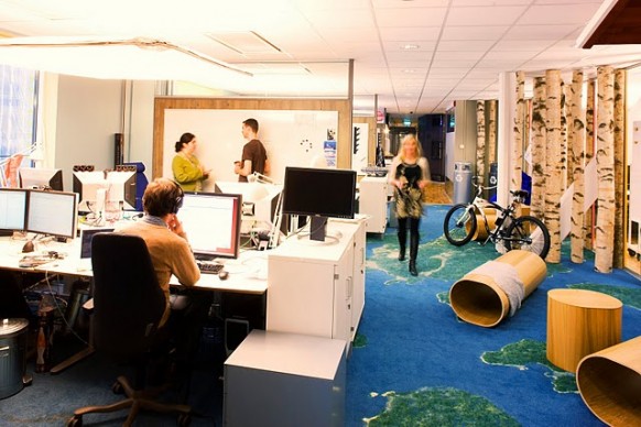 google stockholm office - engineering area