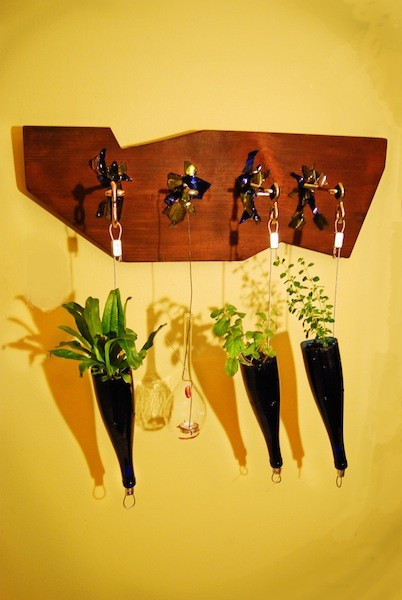 hanging spices garden