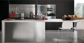 stainless-steel-kitchen | Interior Design Ideas