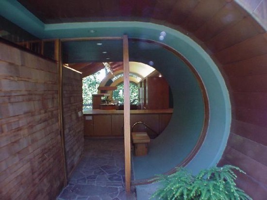 tree house entrance