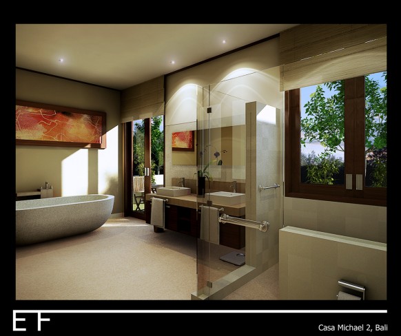 Casa Michael Bathroom Bali by Danur