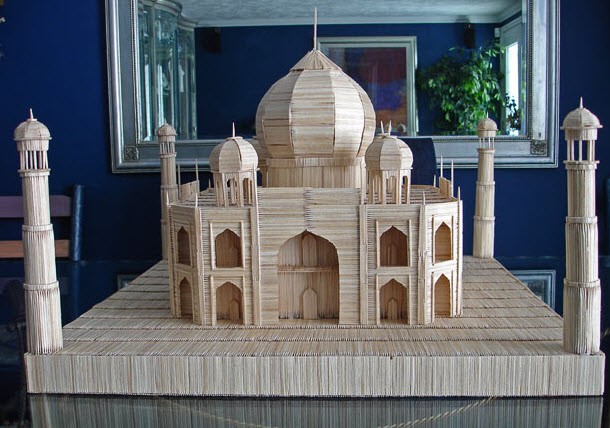 taj mahal toothpick