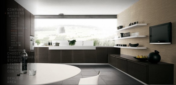 modern minimalistic kitchen