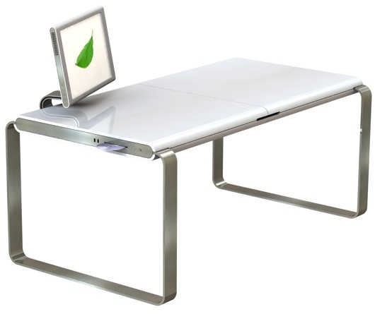 Mac PC hybrid desk