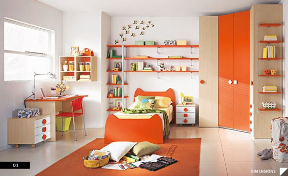 Modern Kids Bedroom