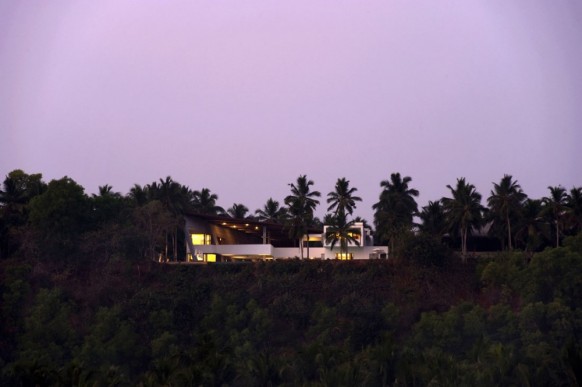 house on a cliff