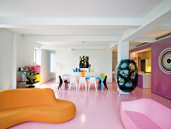 Karim Rashid Apartment Interiors