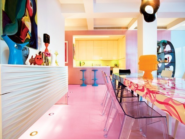 Karim Rashid Apartment Interiors
