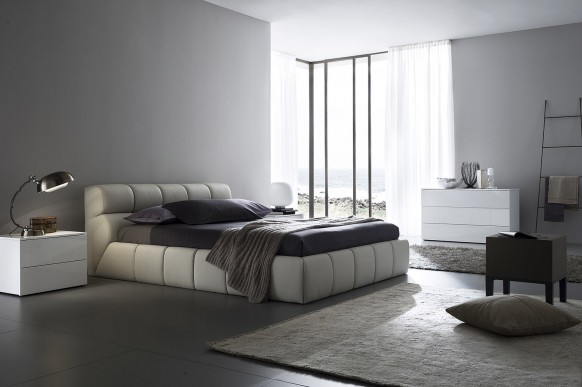 modern style bedroom