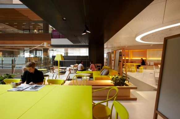 ANZ business centre colorful creative modern office space 