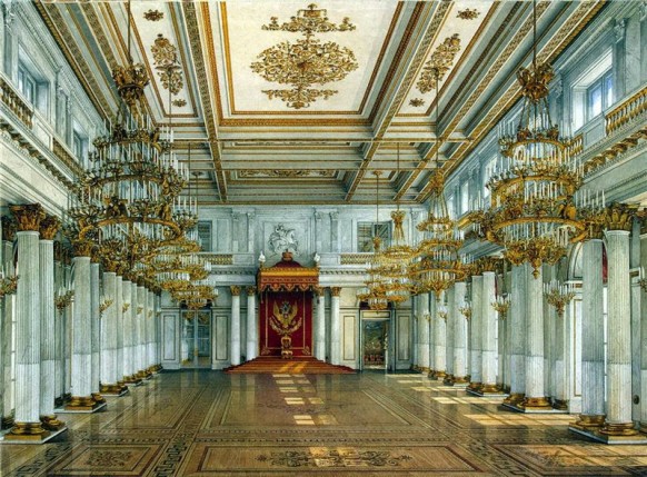 St George Hall opulent grand russian palace