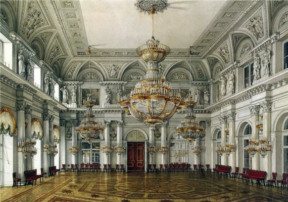 concert hall grand opulent russian palace