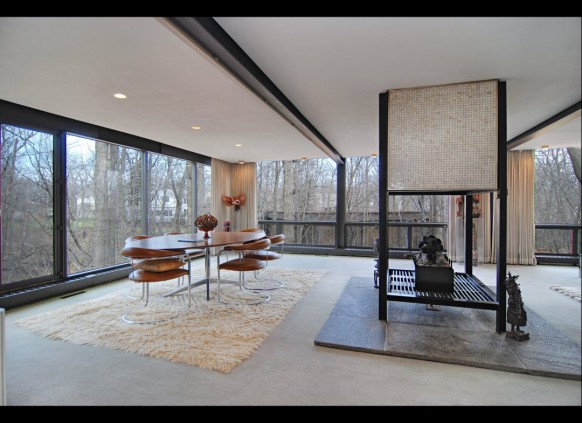 dining open plan ferris bueller's day off house