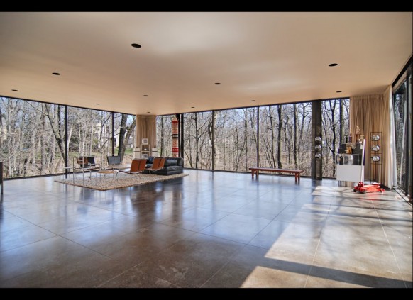 family living open plan ferris bueller's day off house