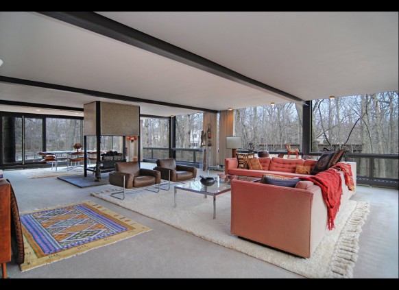 open plan living ferris bueller's day off house