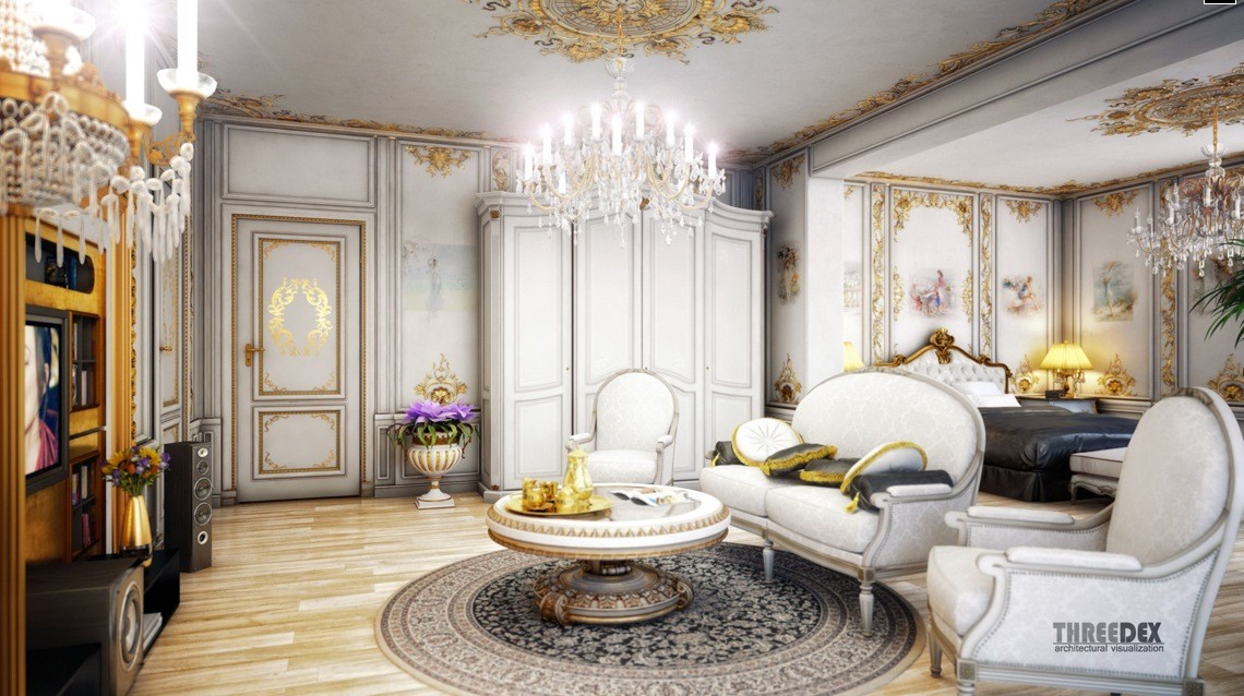 chandeliers wallpapers embellishments