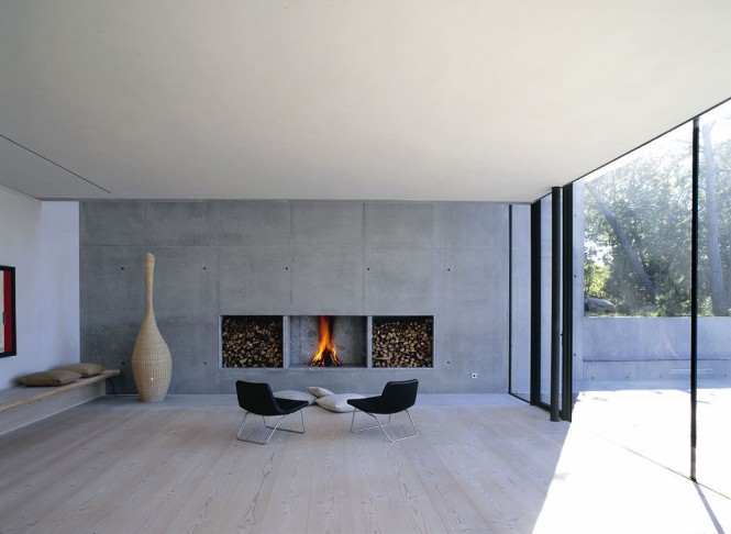 modern fireplace design