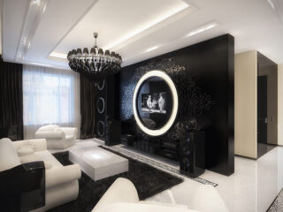 Modern Vintage Apartment Oozes Luxury