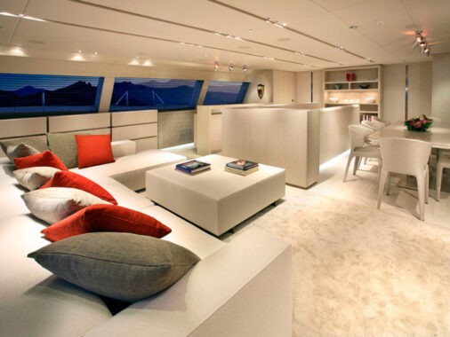 The Luxurious Red Dragon Yacht
