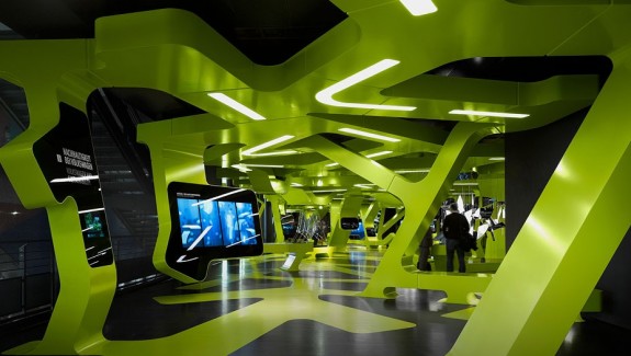 Futuristic Exhibition Center Marrying Digital Media & Sustainability