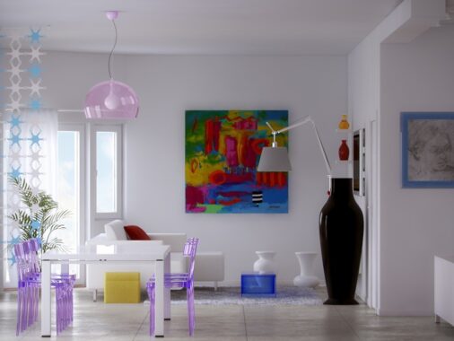 Dashing, Artistic Interiors from Pixel3D