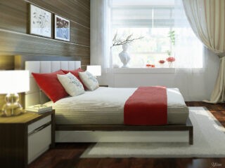 Warm and Cozy Rooms Rendered By Yim Lee