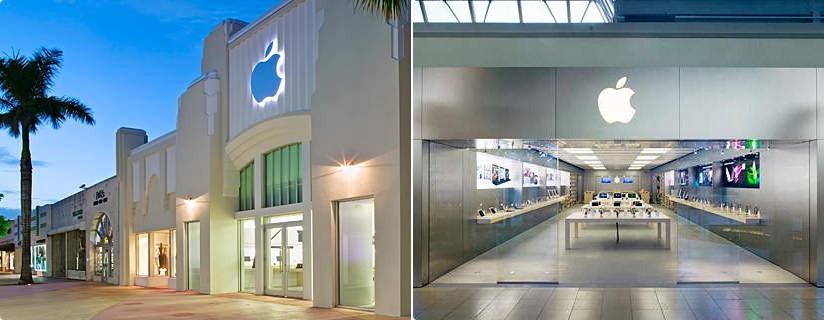 Apple Store On Lincoln Road Mall Miami Beach Stock Photo - Download Image  Now - 2015, Apple Store, Big Tech - iStock