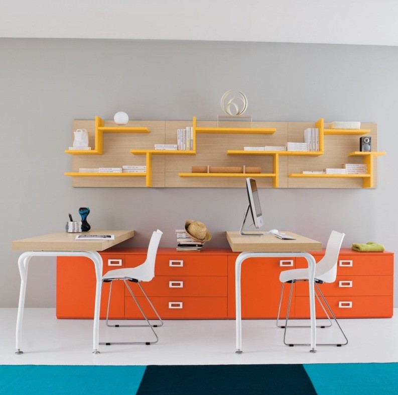 Modern study table for kids discount
